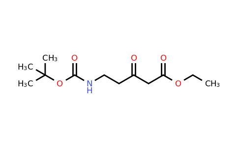 CAS 69619-21-2 | Ethyl 5-[(tert-butoxycarbonyl)amino]-3-oxopentanoate