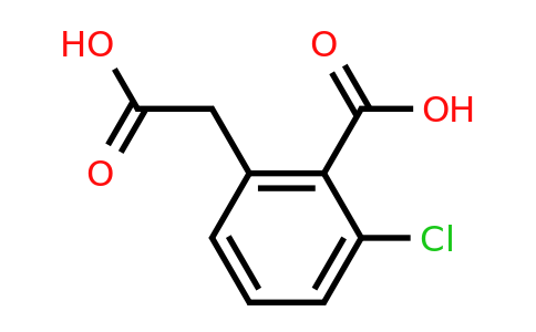 CAS 69643-25-0 | 2-(Carboxymethyl)-6-chlorobenzoic acid