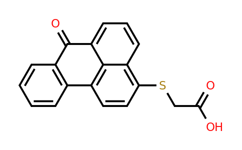 CAS 69658-13-5 | 2-({8-oxotetracyclo[7.7.1.0^{2,7}.0^{13,17}]heptadeca-1(17),2(7),3,5,9,11,13,15-octaen-14-yl}sulfanyl)acetic acid