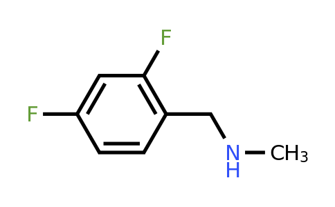 CAS 696589-32-9 | 1-(2,4-Difluorophenyl)-N-methylmethanamine