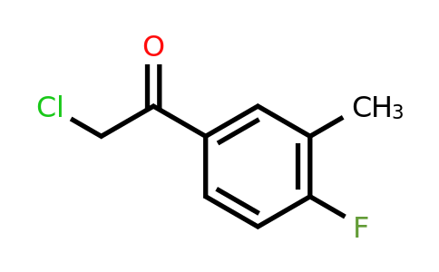 CAS 696616-24-7 | 2-chloro-1-(4-fluoro-3-methylphenyl)ethan-1-one