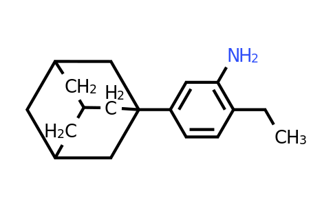 CAS 696621-80-4 | 5-(Adamantan-1-yl)-2-ethylaniline