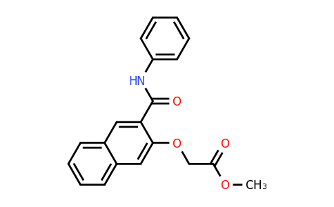 CAS 696628-20-3 | Methyl 2-((3-(phenylcarbamoyl)naphthalen-2-yl)oxy)acetate