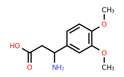 CAS 696641-73-3 | 3-Amino-3-(3,4-dimethoxyphenyl)propanoic acid