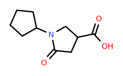 CAS 696647-78-6 | 1-cyclopentyl-5-oxopyrrolidine-3-carboxylic acid