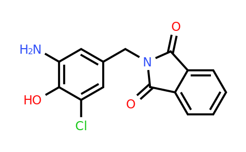 CAS 696650-05-2 | 2-(3-Amino-5-chloro-4-hydroxybenzyl)isoindoline-1,3-dione