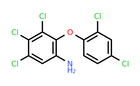CAS 69699-77-0 | 3,4,5-Trichloro-2-(2,4-dichlorophenoxy)aniline