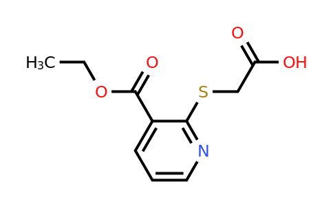 CAS 697265-62-6 | 2-{[3-(ethoxycarbonyl)pyridin-2-yl]sulfanyl}acetic acid