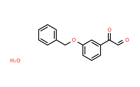 CAS 69736-33-0 | 2-(3-(Benzyloxy)phenyl)-2-oxoacetaldehyde hydrate