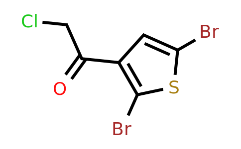 CAS 69746-86-7 | 2-chloro-1-(2,5-dibromothiophen-3-yl)ethan-1-one