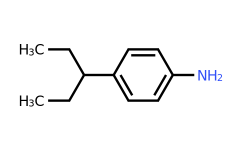 CAS 69800-94-8 | 4-(Pentan-3-yl)aniline