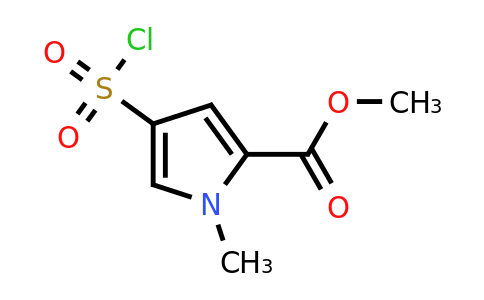 Methyl 4-(chlorosulfonyl)-1-methyl-1H-pyrrole-2-carboxylate
