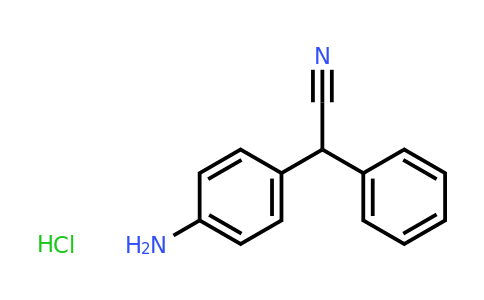 CAS 69833-17-6 | 2-(4-Aminophenyl)-2-phenylacetonitrile hydrochloride