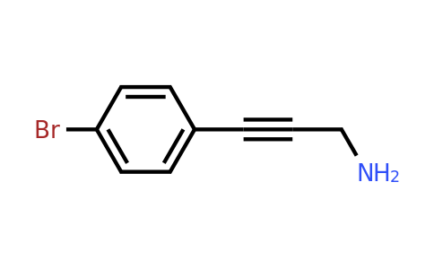 CAS 698338-34-0 | 3-(4-Bromo-phenyl)-prop-2-ynylamine