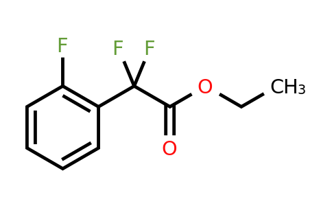CAS 698378-76-6 | ethyl 2,2-difluoro-2-(2-fluorophenyl)acetate