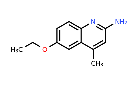 CAS 698390-58-8 | 6-Ethoxy-4-methylquinolin-2-amine