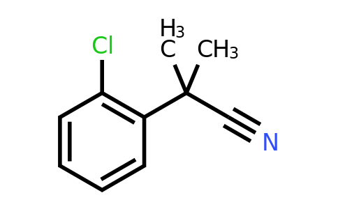 CAS 69849-08-7 | 2-(2-chlorophenyl)-2-methylpropanenitrile