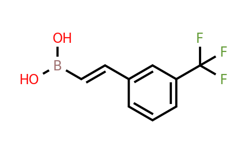 CAS 698998-84-4 | 2-(3-Trifluoromethyl-phenyl)-etheneboronic acid