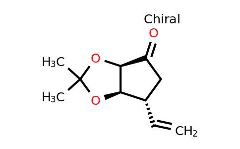 CAS 698999-19-8 | (3aR,6R,6aR)-6-ethenyl-2,2-dimethyl-hexahydrocyclopenta[d][1,3]dioxol-4-one
