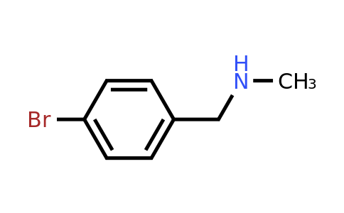 CAS 699-03-6 | 1-(4-Bromophenyl)-N-methylmethanamine