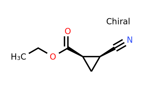 CAS 699-23-0 | cis-ethyl (1R,2S)-2-cyanocyclopropane-1-carboxylate