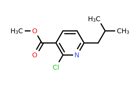CAS 69945-92-2 | 2-Chloro-6-isobutyl-nicotinic acid methyl ester