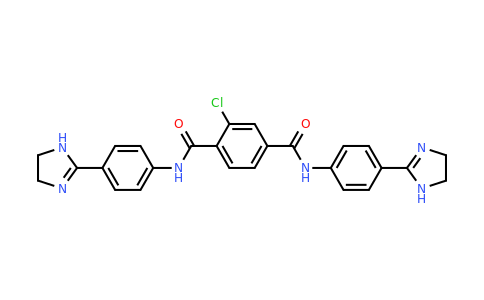 CAS 70-09-7 | 2-Chloro-N1,N4-bis(4-(4,5-dihydro-1H-imidazol-2-yl)phenyl)terephthalamide