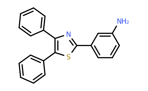 CAS 70031-70-8 | 3-(4,5-Diphenyl-thiazol-2-yl)-phenylamine
