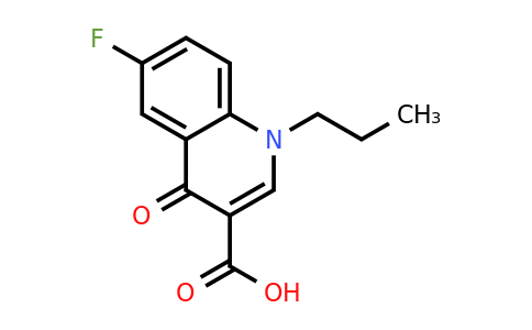 CAS 70032-17-6 | 6-Fluoro-4-oxo-1-propyl-1,4-dihydroquinoline-3-carboxylic acid