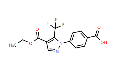CAS 700372-26-5 | 4-[4-(Ethoxycarbonyl)-5-(trifluoromethyl)-1H-pyrazol-1-yl]benzoic acid