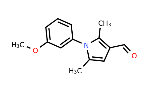 CAS 700854-99-5 | 1-(3-Methoxyphenyl)-2,5-dimethyl-1H-pyrrole-3-carbaldehyde