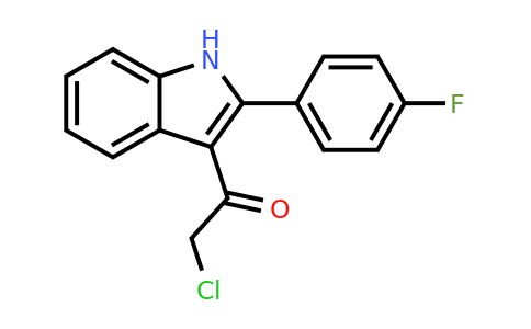 CAS 70093-19-5 | 2-chloro-1-[2-(4-fluorophenyl)-1H-indol-3-yl]ethan-1-one