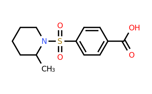 CAS 70111-45-4 | 4-[(2-methylpiperidin-1-yl)sulfonyl]benzoic acid