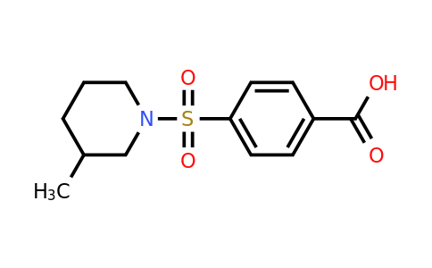 CAS 70111-46-5 | 4-[(3-methylpiperidin-1-yl)sulfonyl]benzoic acid