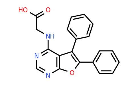 CAS 701223-63-4 | (5,6-Diphenyl-furo[2,3-d]pyrimidin-4-ylamino)-acetic acid
