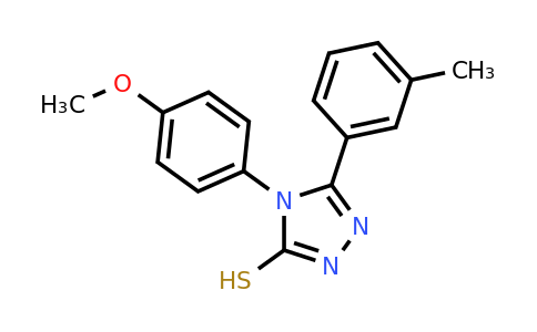 CAS 701229-60-9 | 4-(4-methoxyphenyl)-5-(3-methylphenyl)-4H-1,2,4-triazole-3-thiol