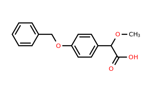 CAS 701263-32-3 | 2-[4-(benzyloxy)phenyl]-2-methoxyacetic acid