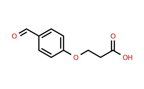 CAS 70170-91-1 | 3-(4-Formylphenoxy)propanoic acid