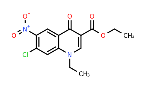CAS 70186-33-3 | Ethyl 7-chloro-1-ethyl-6-nitro-4-oxo-1,4-dihydroquinoline-3-carboxylate