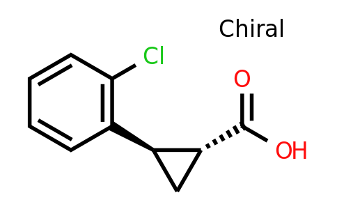 CAS 701914-00-3 | trans-2-(2-chlorophenyl)cyclopropane-1-carboxylic acid