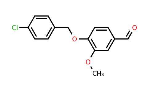 CAS 70205-04-8 | 4-[(4-Chlorobenzyl)oxy]-3-methoxybenzenecarbaldehyde