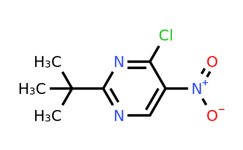 CAS 70227-50-8 | 2-Tert-butyl-4-chloro-5-nitropyrimidine