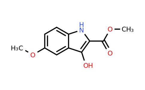 CAS 70258-77-4 | Methyl 3-hydroxy-5-methoxy-1H-indole-2-carboxylate
