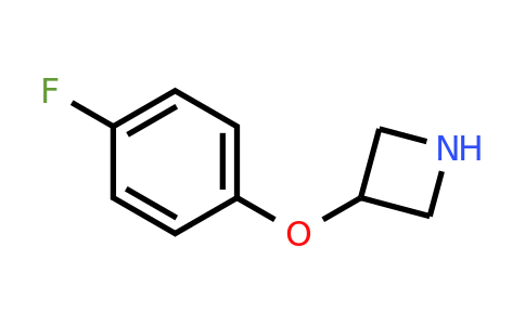 CAS 702628-84-0 | 3-(4-Fluoro-phenoxy)-azetidine