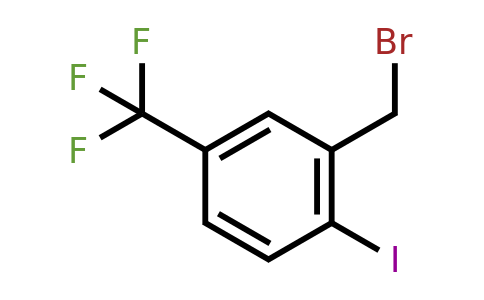 CAS 702641-06-3 | 2-(bromomethyl)-1-iodo-4-(trifluoromethyl)benzene