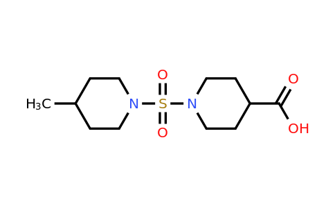 CAS 702669-96-3 | 1-((4-Methylpiperidin-1-yl)sulfonyl)piperidine-4-carboxylic acid
