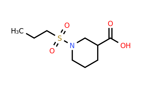 CAS 702695-93-0 | 1-(Propane-1-sulfonyl)piperidine-3-carboxylic acid