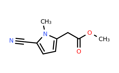 CAS 70319-67-4 | Methyl 2-(5-cyano-1-methyl-1H-pyrrol-2-yl)acetate