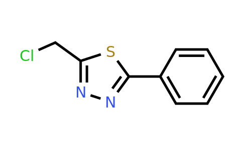 CAS 70390-94-2 | 2-(Chloromethyl)-5-phenyl-1,3,4-thiadiazole