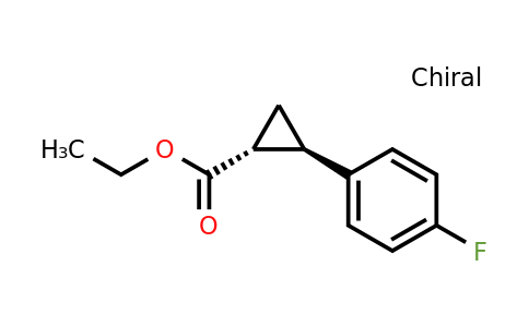 CAS 70461-58-4 | trans-2-(4-Fluoro-phenyl)-cyclopropanecarboxylic acid ethyl ester
